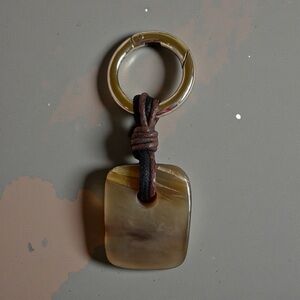 NEW Eco-Friendly Key Chain Handmade South American Artisans Unisex Neutral Gift